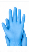 Nitrile examination gloves